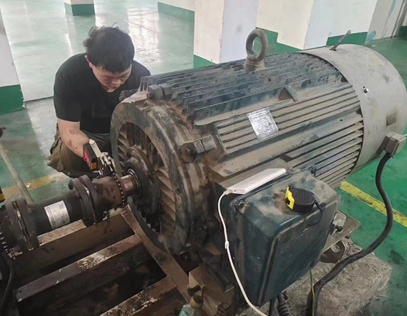 低壓電機160kw現場(chǎng)維護